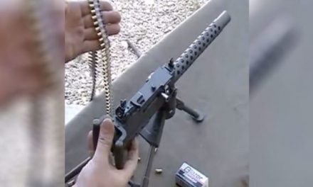 This Belt-Fed .22 LR Machine Gun Will Make Your Trigger Finger Twitch