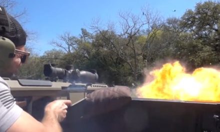 Video: Demolition Ranch Shoots Cans of WD-40 with a .50 Cal