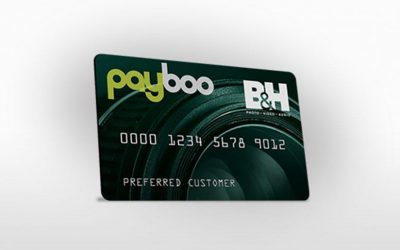 B&H Payboo Credit Card Reimburses Your Sales Tax