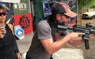 Keanu Reeves Shows Shooting Prowess Training for John Wick Movie
