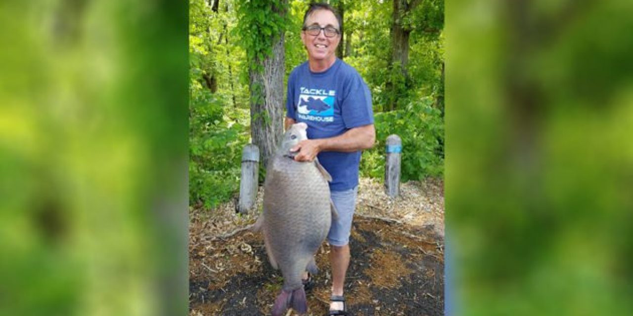 Man Breaks Oklahoma Record With Massive Smallmouth Buffalo