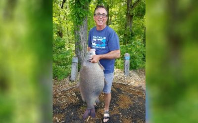 Man Breaks Oklahoma Record With Massive Smallmouth Buffalo