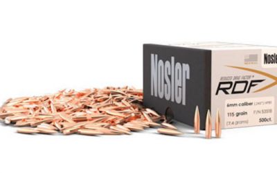Nosler Introduces 115-Grain 6mm Reduced Drag Factor Bullet