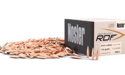 Nosler Introduces 115-Grain 6mm Reduced Drag Factor Bullet