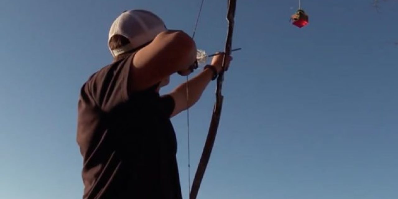 This Guy Can Shoot Anything With a Bow, Including a Falling Drop of Water