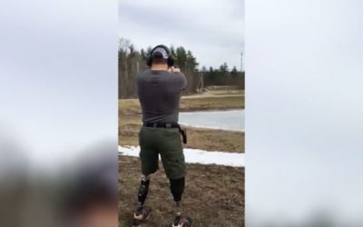 This Is How You Hit a Target With a Pistol From 250 Yards