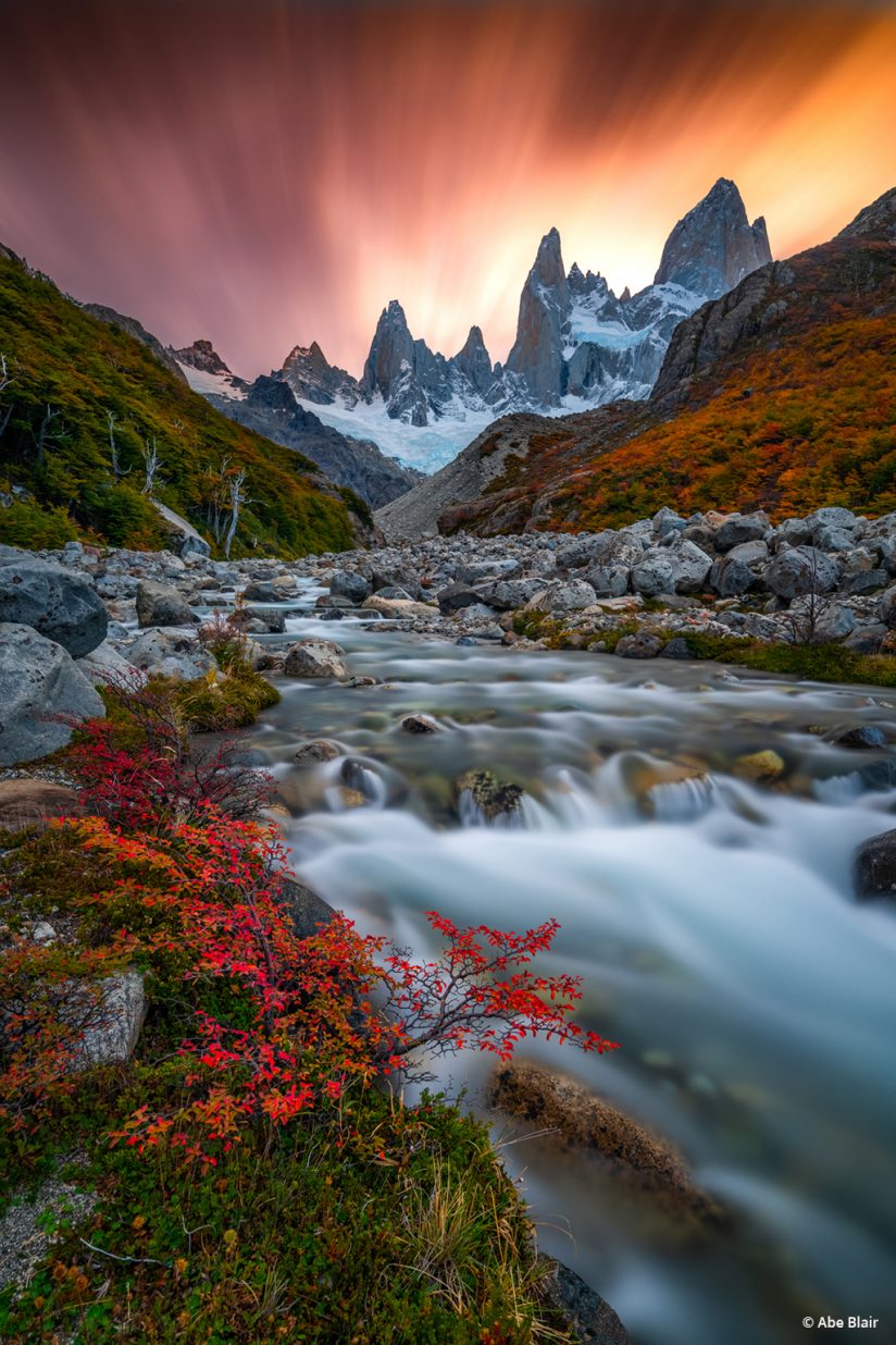 Today’s Photo Of The Day is “Ignite” by Abe Blair. Location: Monte Fitz Roy, Patagonia.