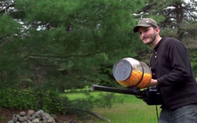 The Cheese Puff Machine Gun is Unbelievable