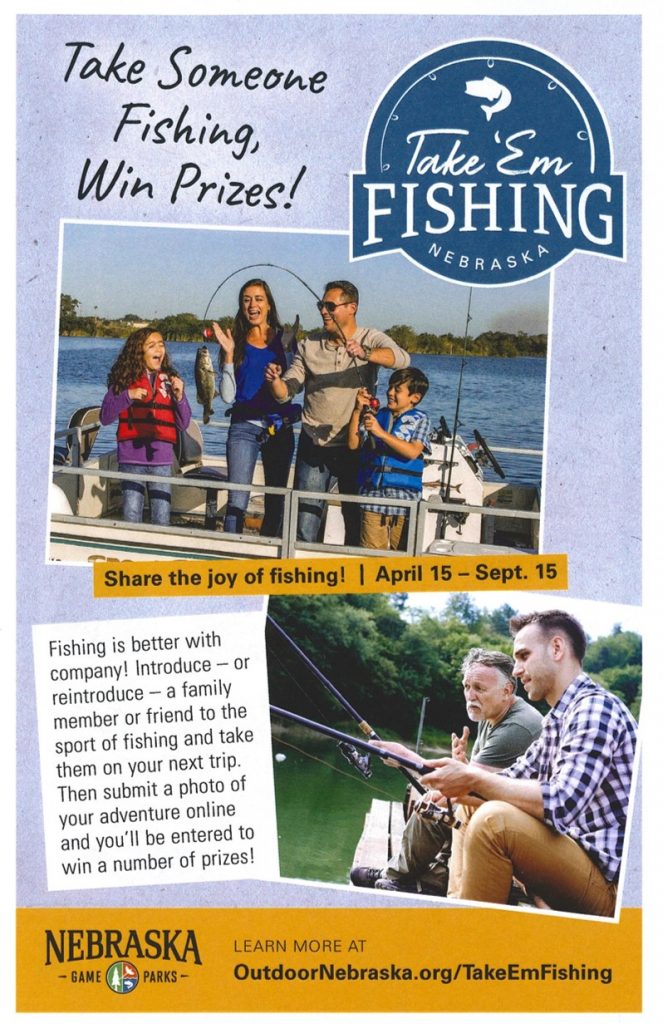 Take Em Fishing Flier