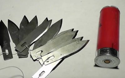 This Is What Happens When You Shoot X-Acto Knives Out of a Shotgun