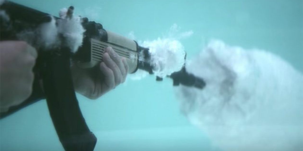 What Happens When You Shoot an AK-47 Underwater?