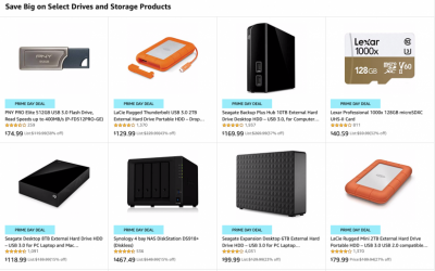 Amazon Prime Day: Get More Storage