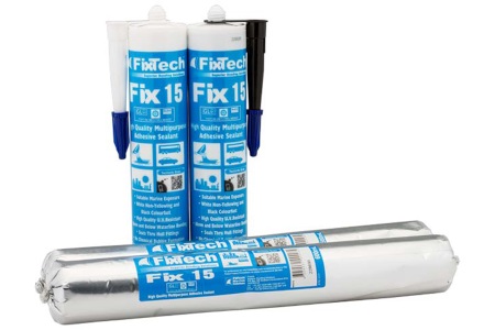 FixTech Fix15 Bonds Underwater and is Paintable