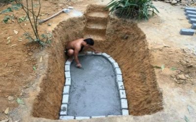 How to Build an Actual Fish Pond in the Woods From Scratch