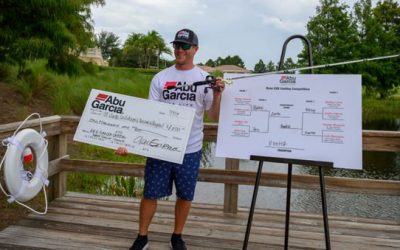 Hunter Shryock Uses the New Revo EXD Reel to Win Abu Garcia Casting Competition