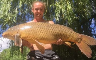 SUNY Cobleskill Student Reels In Giant