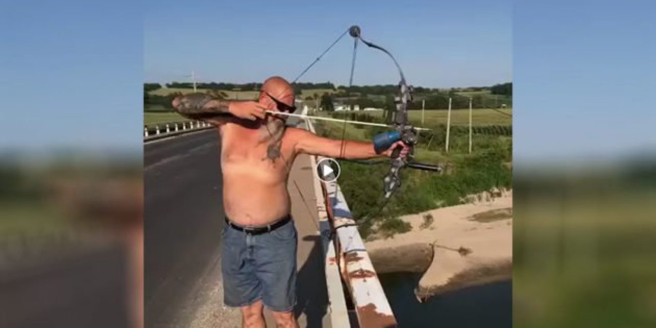 You’ve Never Seen This Long of a Bowfishing Shot Before