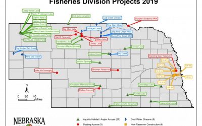 Fisheries Division Projects, 2019
