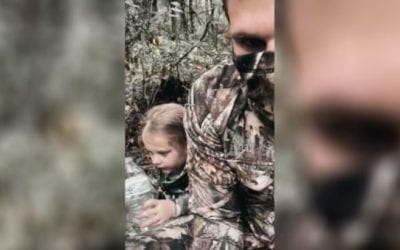 Adorable Little Girl More Interested in Singing Than Hunting on First Deer Hunt