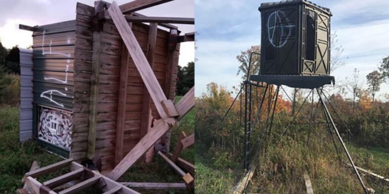 Anti-Hunters Are Vandalizing Deer Stands in Wisconsin