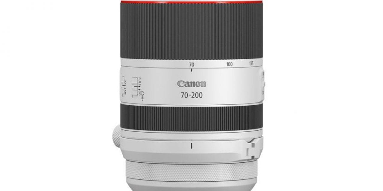 Canon Introduces RF 70-200mm F2.8L IS USM For EOS R