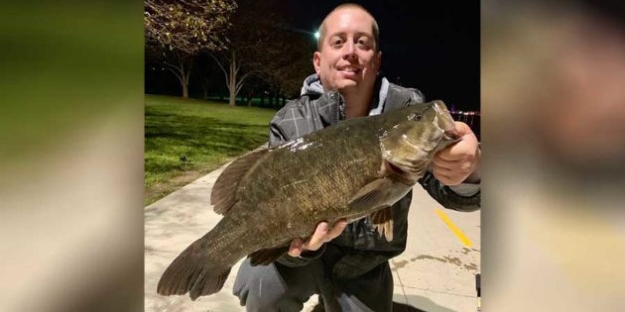 Illinois State Record Smallmouth Bass Caught In, of All Places, Downtown Chicago