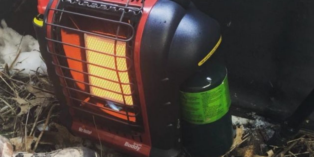 Keep Your Hunting Blind Toasty All Winter With a Portable Propane Heater