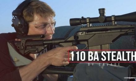 Savage 110 BA Stealth: The Long Range Rifle of Your Dreams