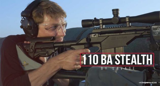 Savage 110 BA Stealth: The Long Range Rifle of Your Dreams