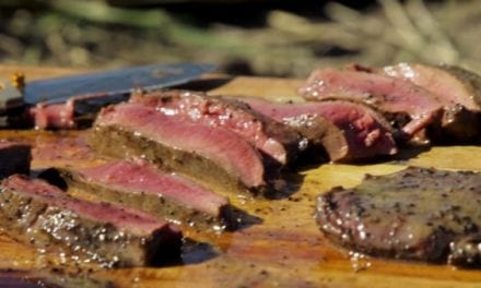 Seared Venison Heart with Whiskey Butter Recipe