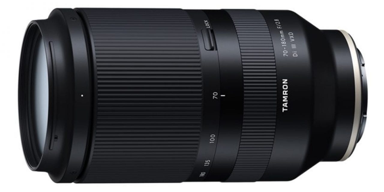 Tamron In Development Of 70-180mm F/2.8 Di III VXD Zoom For Sony