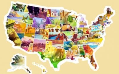 This Map Shows the 50 Most Underrated State Parks in the U.S.