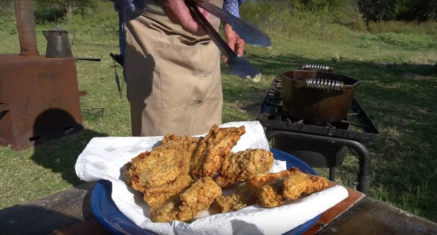 fried rattlesnake