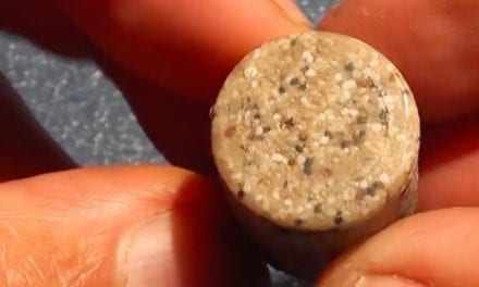 Check Out the Energy Transfer in This Quartz Shotgun Shell