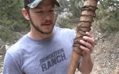 Demolition Ranch Tries Shooting Can Negan’s Bat to See If It Can Really Stop a Bullet