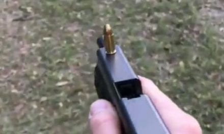 Glock Owner Loads a Round with a One-Handed Trick Shot