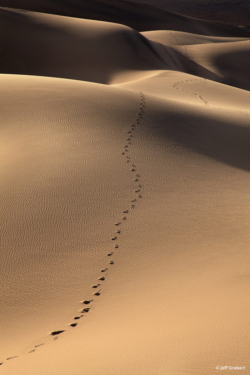 Today’s Photo Of The Day is “Footsteps” by Jeff Grabert. Location: Death Valley National Park, California.