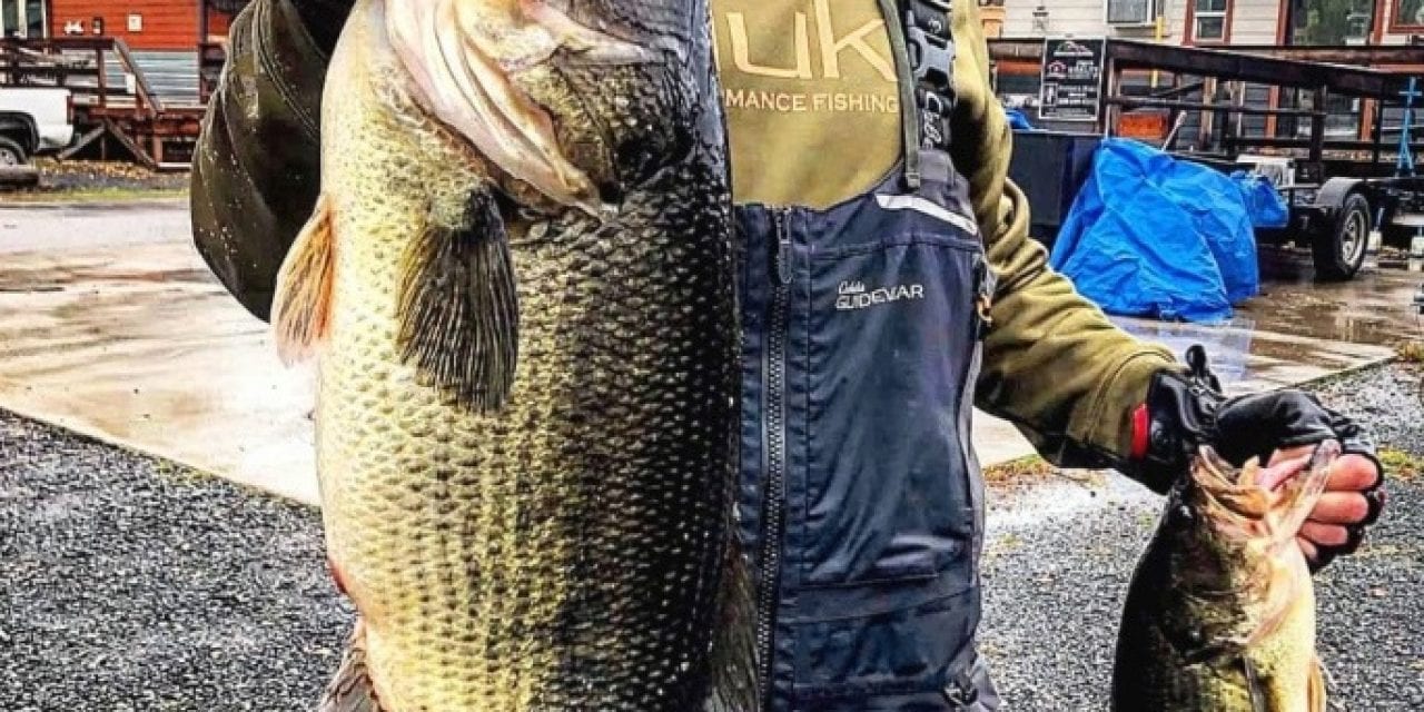 Record-breaking largemouth bass caught in Idaho