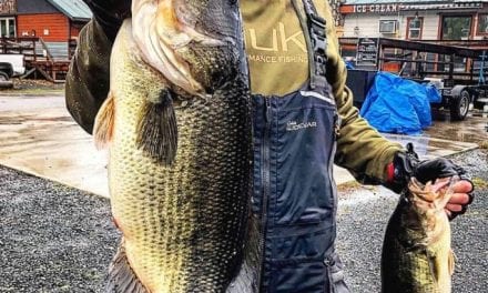 Record-breaking largemouth bass caught in Idaho