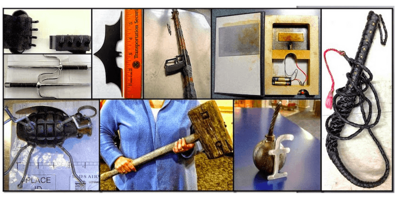 The 10 Craziest Weapons Caught by the TSA