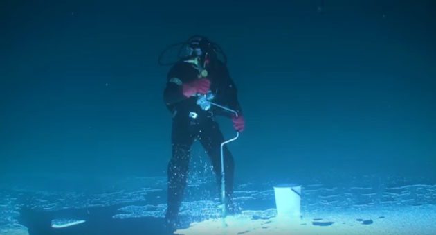 fishing under the ice