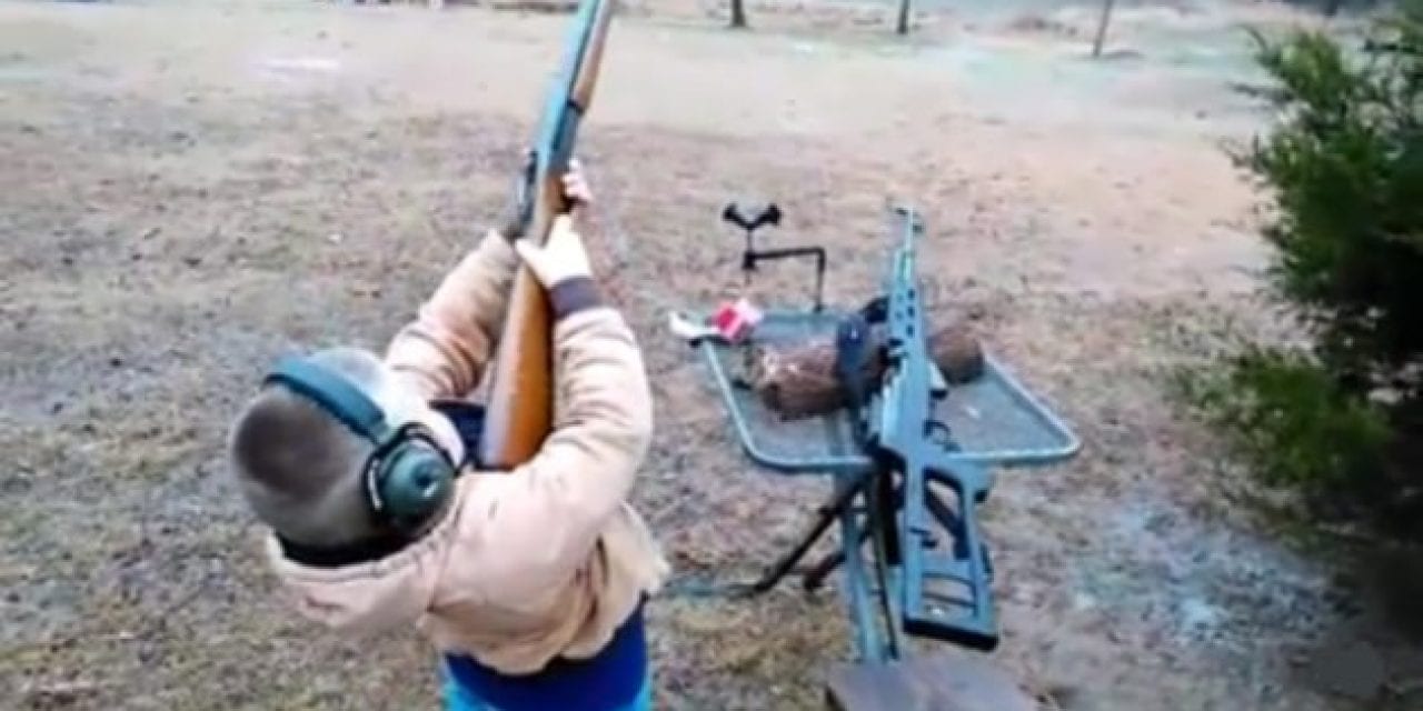 Young Shooter Feels the Kick of a 12-Gauge But Isn’t Fazed