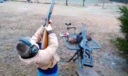 Young Shooter Feels the Kick of a 12-Gauge But Isn’t Fazed