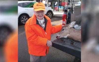 104-Year-Old Woman Shoots First-Ever Buck