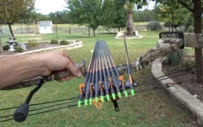 Archer Tries to Shoot 10 Arrows at Once