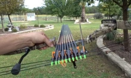 Archer Tries to Shoot 10 Arrows at Once