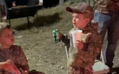 Little Hunter Drops Some Hilarious Relationship Wisdom at Deer Camp