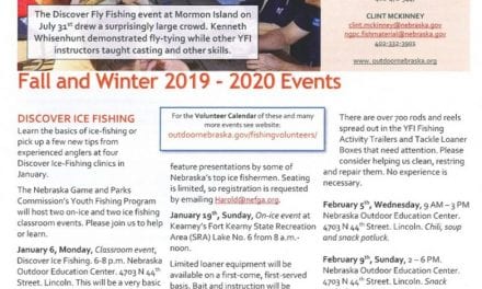 Youth Fishing Instructor Newsletter, Fall 2019