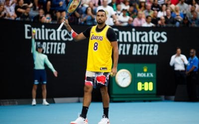 Tennis Pays Tribute to Kobe Bryant