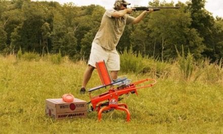 The Do-All Outdoors Clay Pigeon Launcher is Perfect for Wingshooting Practice